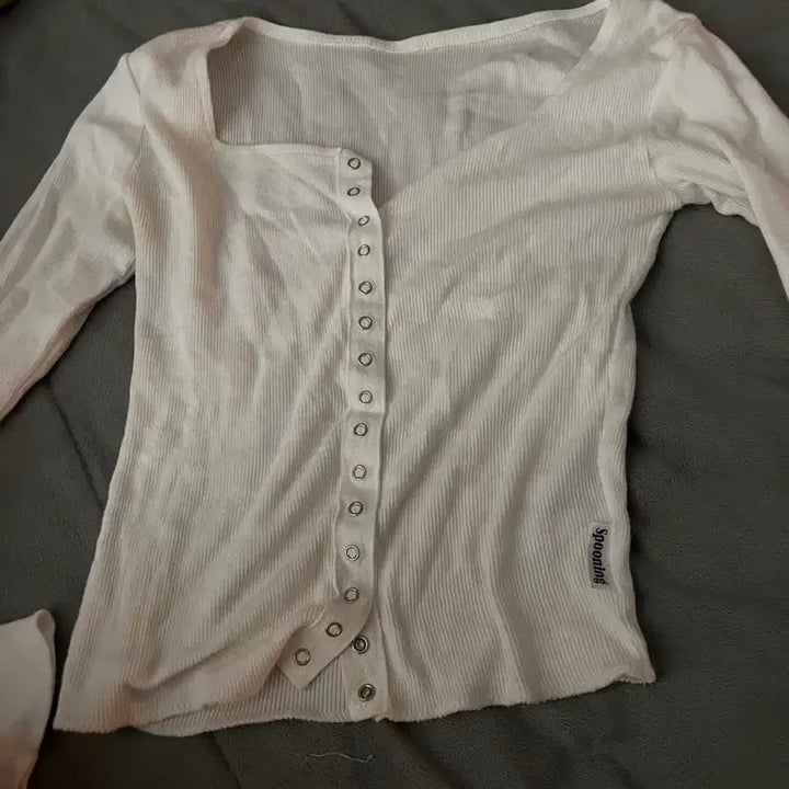 [BUNJANG] SPOONING Glory Nostalgia White T-Shirt / 스푸닝 글로니 노스텔지아 화이트