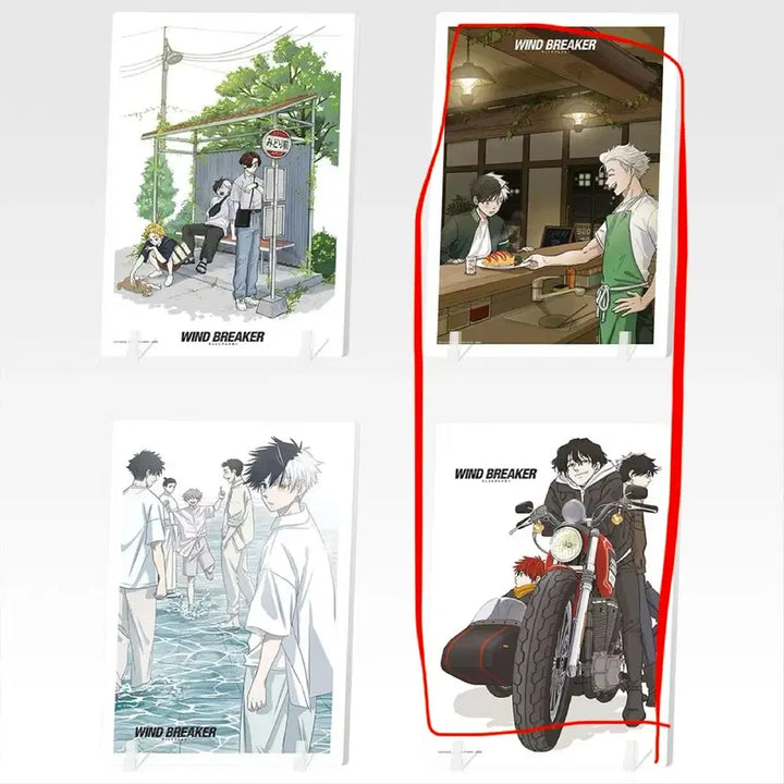 [BUNJANG] Winbre 5th Anniversary Ichiban Kuji A Prize Sakura &amp; C Prize Acrylic Board Bundle Set / 윈브레 5주년 이치방쿠지 제일복권 a상 사쿠라 c상 아크릴 보드 일괄