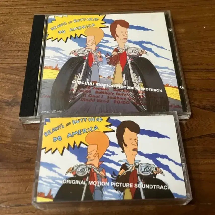 [BUNJANG] Beavis and Butt-Head 90s Anime Movie OST CD &amp; Cassette Tape (First Edition) / 90s 애니 영화 비비스앤벗헤드 OST 라이센스 초판 CD 카세트테이프