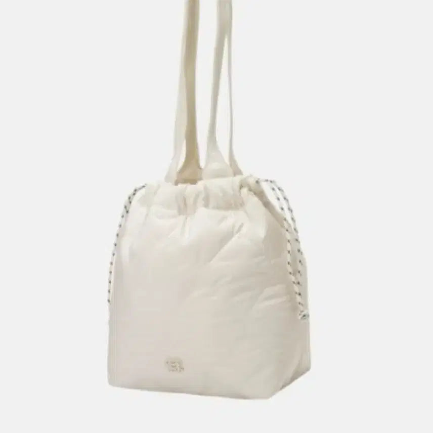[BUNJANG] Kolon Sport Sos-Sos Padded Bag (Ivory) / 코오롱스포트 솟솟 패딩백