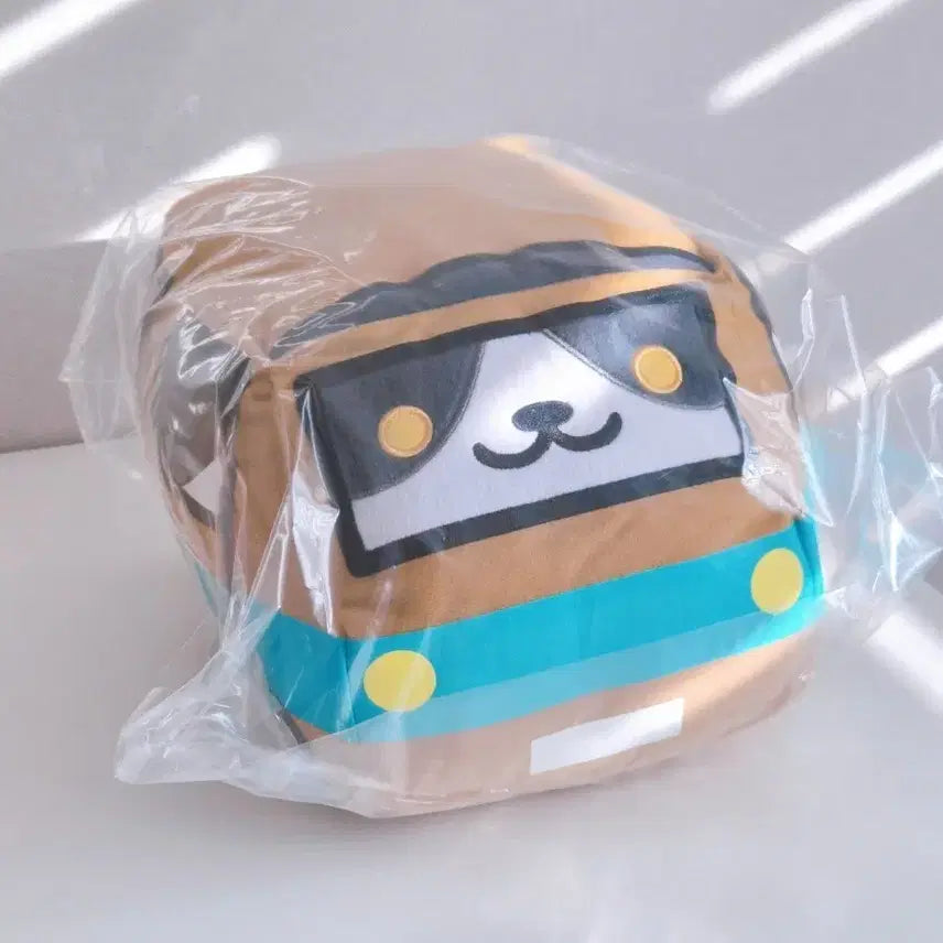 [BUNJANG] Neko Atsume Bus Large Plush / (고전인형) 네코아츠메 버스 냥코버스 대형 인형