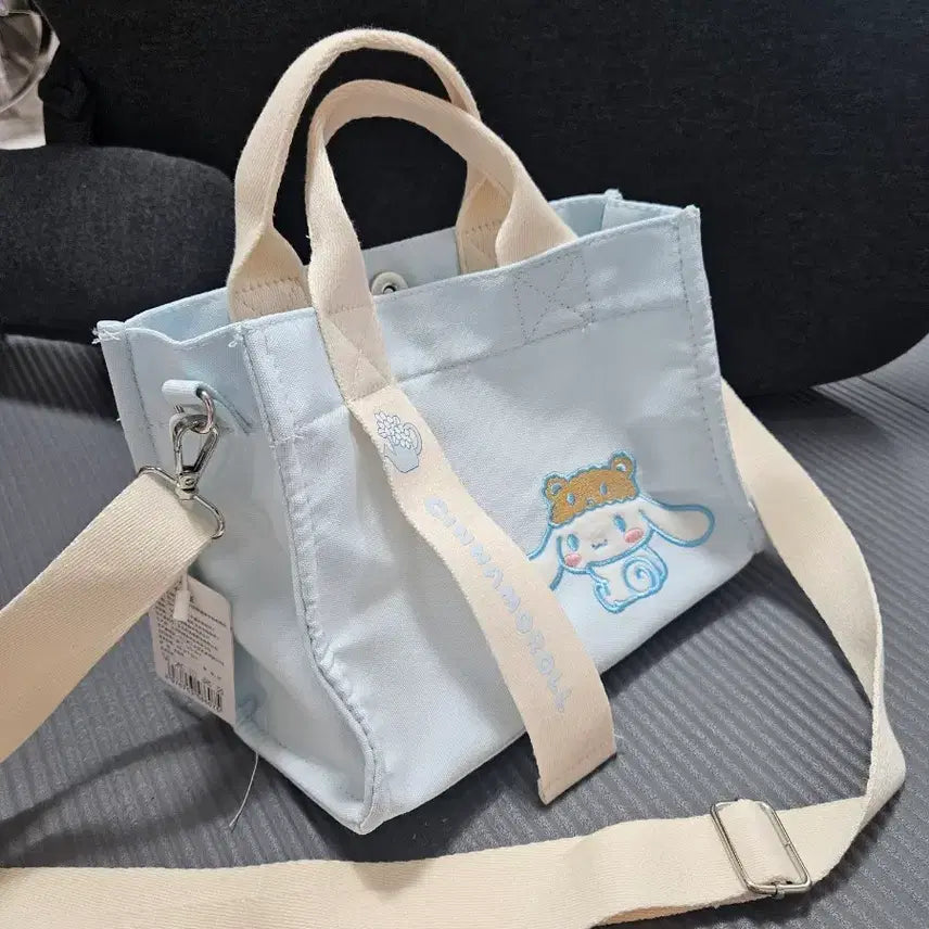 [BUNJANG] Sanrio Cinnamoroll Mini Tote Bag Crossbody Bag / 산리오 시나모롤 미니 토트백 크로스백