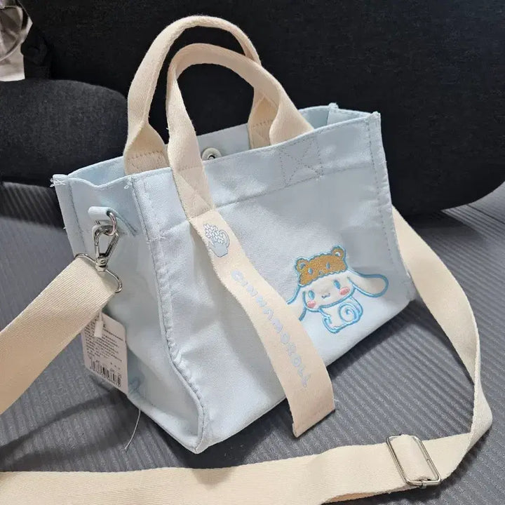 [BUNJANG] Sanrio Cinnamoroll Mini Tote Bag Crossbody Bag / 산리오 시나모롤 미니 토트백 크로스백