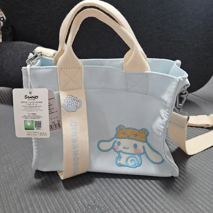 [BUNJANG] Sanrio Cinnamoroll Mini Tote Bag Crossbody Bag / 산리오 시나모롤 미니 토트백 크로스백