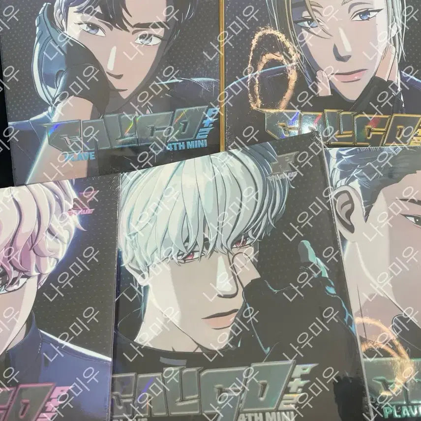 [BUNJANG] Kalligo Part 2 ID Pass Set (5 Types) / 칼리고 파트2 id pass 5종