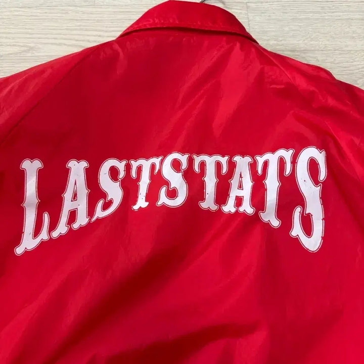[BUNJANG] LAST STATS Coach Jacket Red Size 1 / 라스탯츠 LAST STATS  코치 자켓 레드 1사이즈