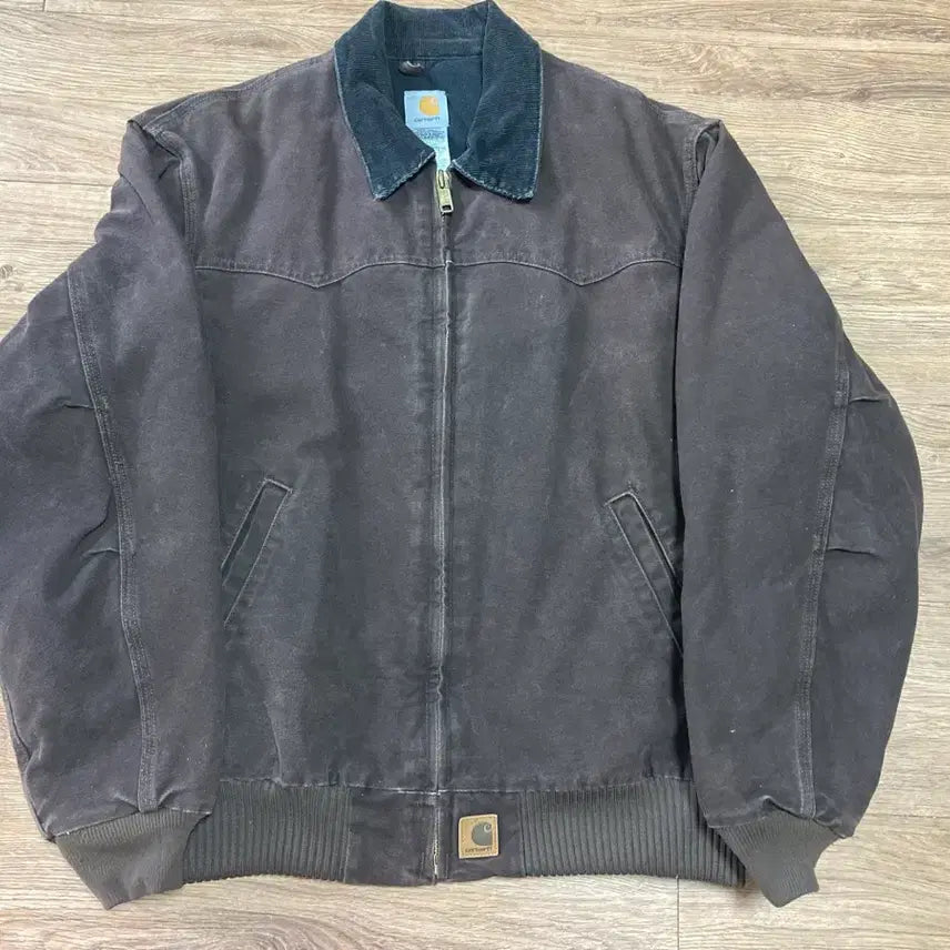 [BUNJANG] Carhartt J14 Sandstone Santa Fe Jacket - Dark Brown (XL) / [XL] 빈티지 칼하트 J14 샌드스톤 산타페 자켓 / 다크 브라운