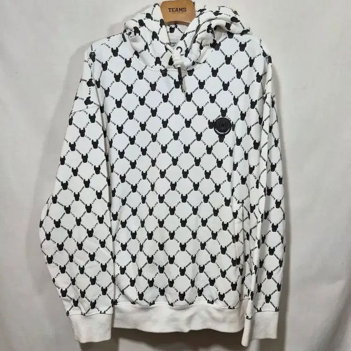 [BUNJANG] LifeWork French Bulldog Pattern Hoodie / 라이프워크 프렌치불독 패턴 후드