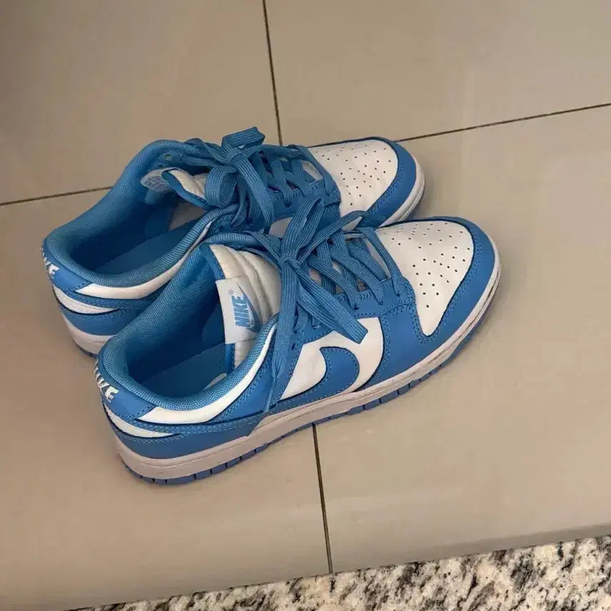 [BUNJANG] Nike Dunk Low Retro University Blue 250 / 나이키 덩크로우 레트로 유니버시티 블루 250
