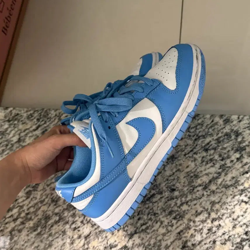 [BUNJANG] Nike Dunk Low Retro University Blue 250 / 나이키 덩크로우 레트로 유니버시티 블루 250