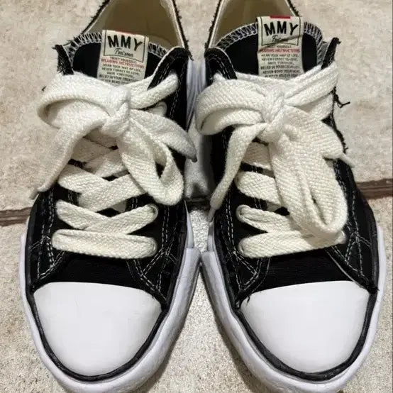 [BUNJANG] Maison Mihara Yasuhiro Peterson Black Sneakers / 메종 미하라 야스히로 피터슨 블랙 42