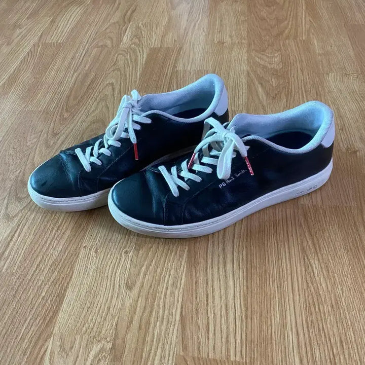 [BUNJANG] Paul Smith Black Leather Sneakers / PS 폴스미스 블랙 레더 스니커즈 260-265mm