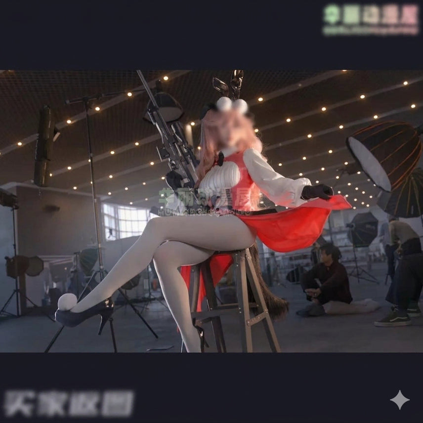 [BUNJANG] FGO Tamamo no Mae Light Koyanskaya Cosplay Costume / 택포/ FGO 타마모노마에 빛의 코얀스카야 코스프레