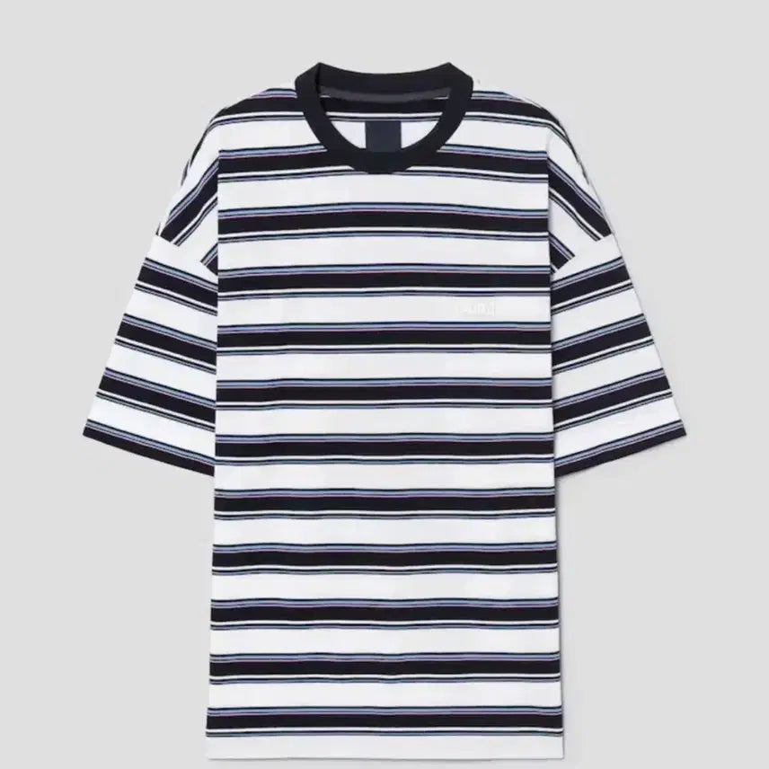 [BUNJANG] JUUN.J 26SS Pique Stripe Short Sleeve Navy / (L) 26SS 준지 피케 스트라이프 네이비 숏슬리브