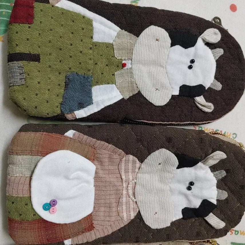 [BUNJANG] Quilt Handmade Pencil Case / 퀼트핸드메이드 필통