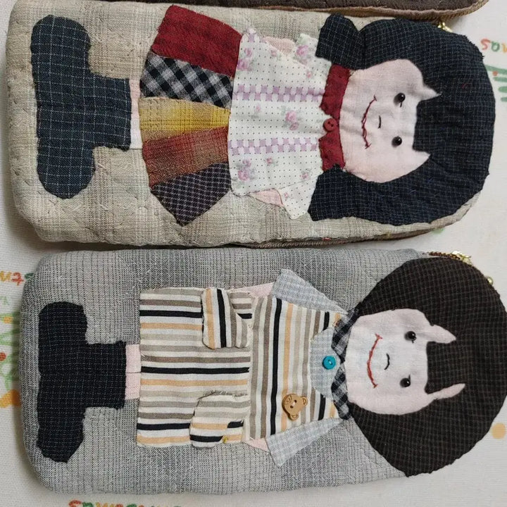[BUNJANG] Quilt Handmade Pencil Case / 퀼트핸드메이드 필통