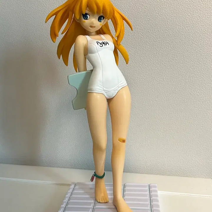 [BUNJANG] Evangelion Asuka School Swimsuit Classic Figure / 에반게리온 고전 아스카 스쿨 수영복 피규어 고전미소녀 미즈
