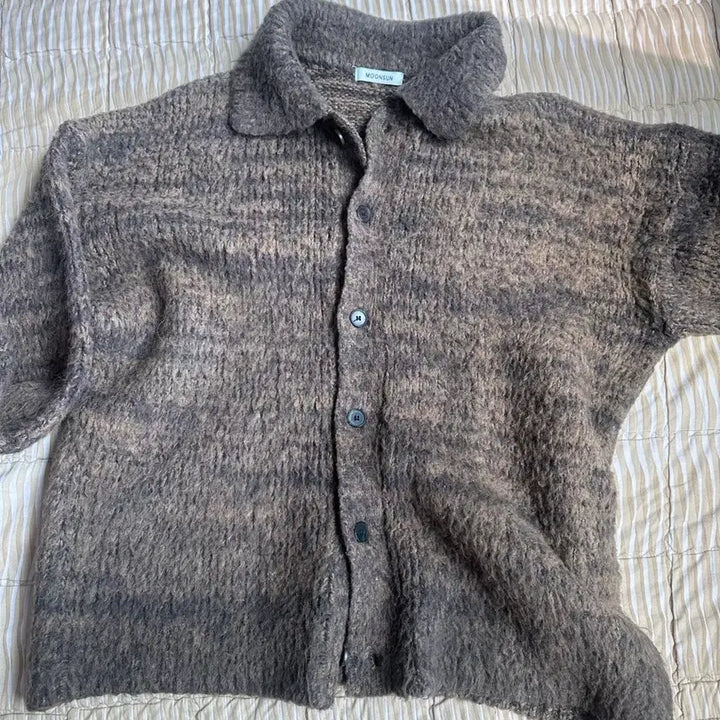 [BUNJANG] Munsun Wool Knit Cardigan / 문선 울 니트 가디건