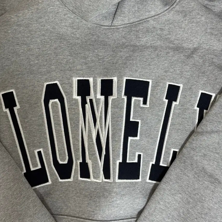 [BUNJANG] NOHANT LONELY Grey Hoodie / [M] 노앙 LONELY 회색 후드