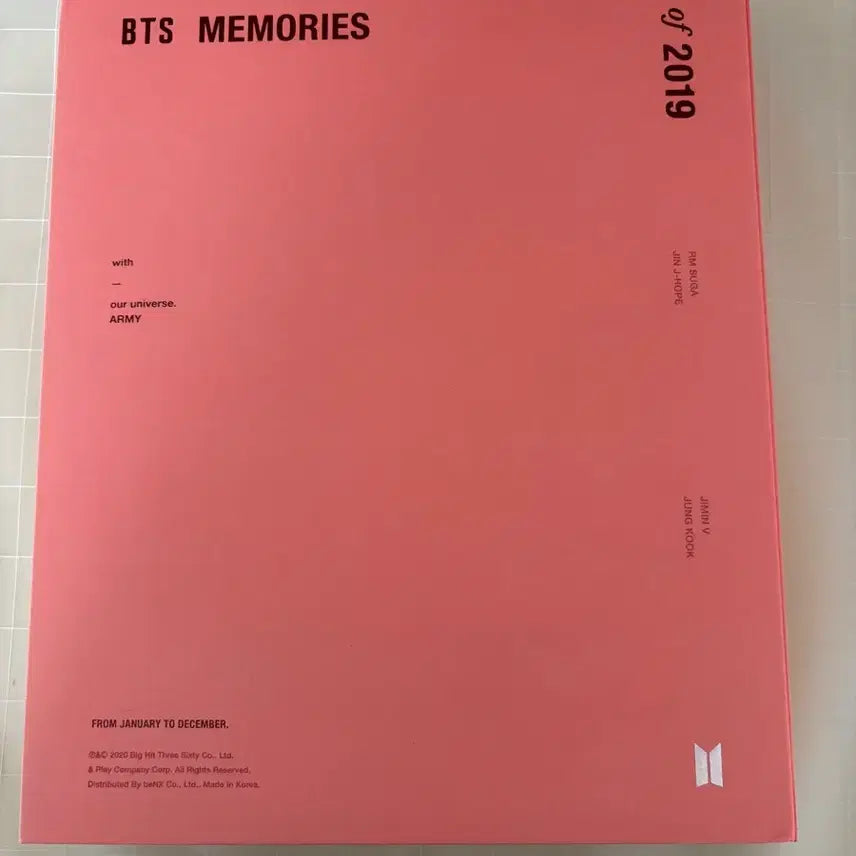 [BUNJANG] BTS Memories 2019 DVD Jungkook Photocard / Bts 방탄 메모리즈 2019 dvd (포카 정국)