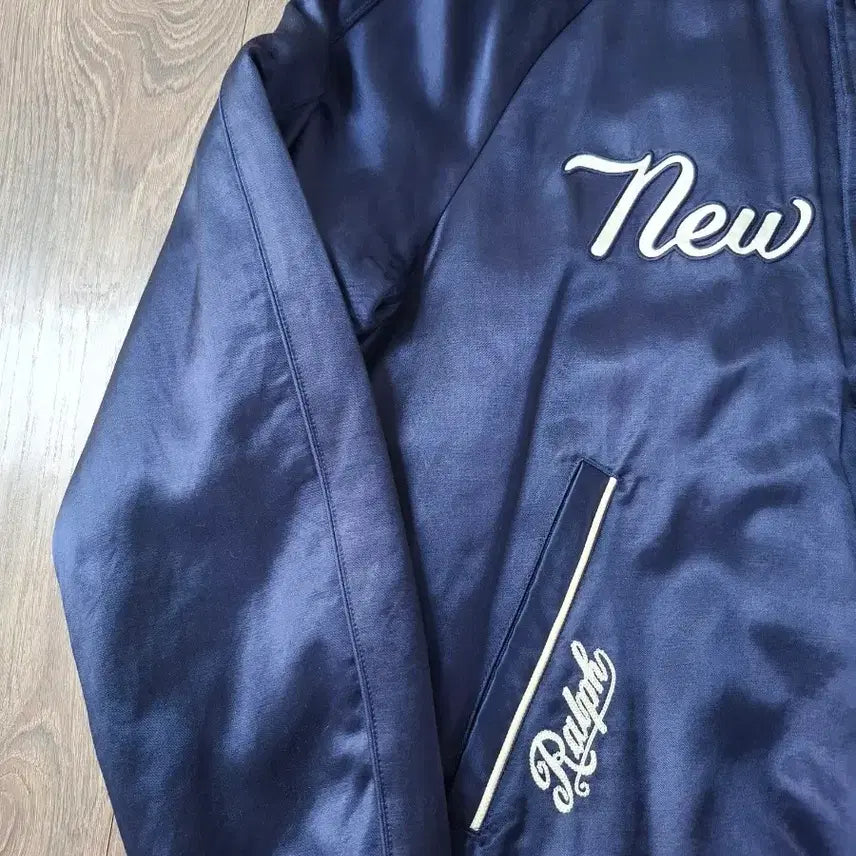 [BUNJANG] Polo Ralph Lauren x MLB New York Yankees Varsity Stadium Blouson Jacket - Size L / L 원판 폴로랄프로렌 x MLB 뉴욕 양키즈 바시티 스타디움 블루종 자켓