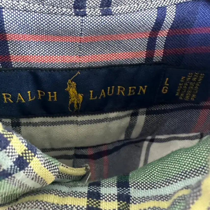 [BUNJANG] Polo Ralph Lauren Check Long Sleeve Shirt / 폴로 랄프로렌 체크 긴팔 셔츠