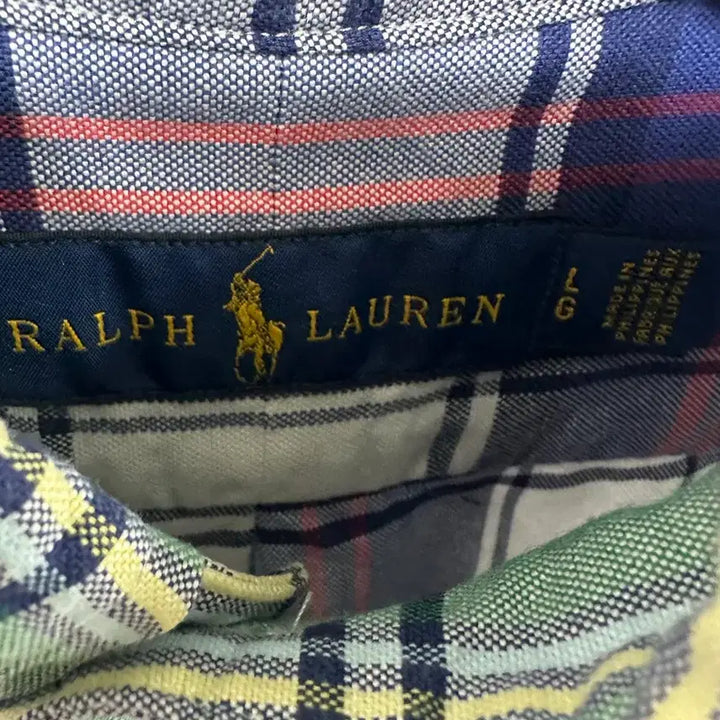 [BUNJANG] Polo Ralph Lauren Check Long Sleeve Shirt / 폴로 랄프로렌 체크 긴팔 셔츠