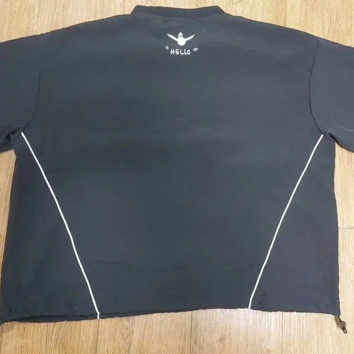 [BUNJANG] Mark Gonzales x What it is Poem Emblem Nylon Short Sleeve T-Shirt / 마크 곤잘레스 와릿이즌 엠블럼 블록코어 나일론 반팔