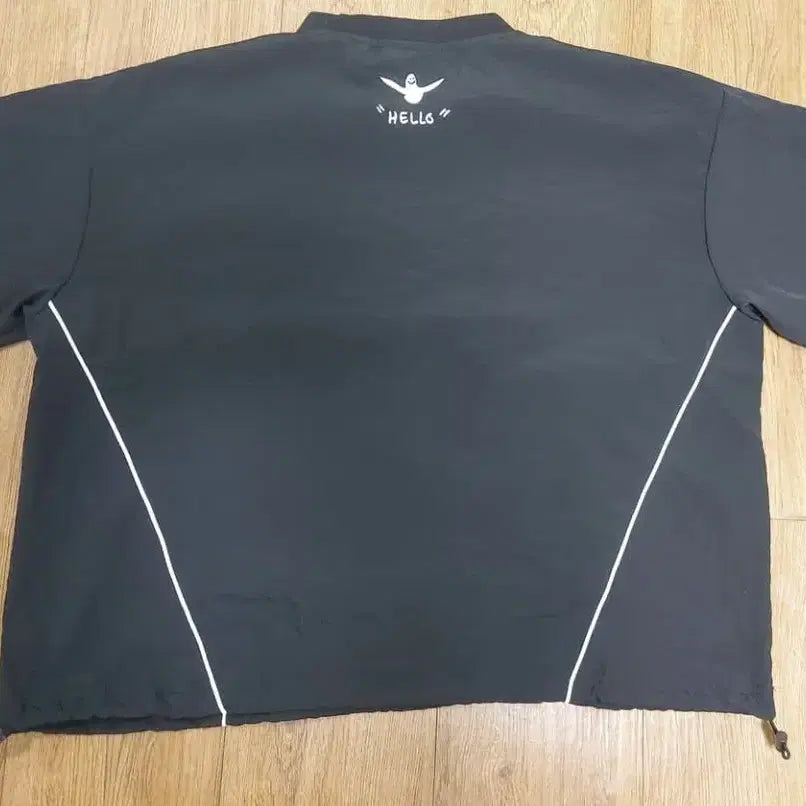 [BUNJANG] Mark Gonzales x What it is Poem Emblem Nylon Short Sleeve T-Shirt / 마크 곤잘레스 와릿이즌 엠블럼 블록코어 나일론 반팔