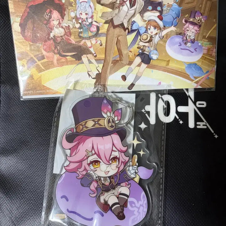[BUNJANG] Genshin Impact TaoBao Exclusive Acrylic Topper &amp; Postcard Set / 원신 타오바오 특전 아크릴토퍼&amp;엽서