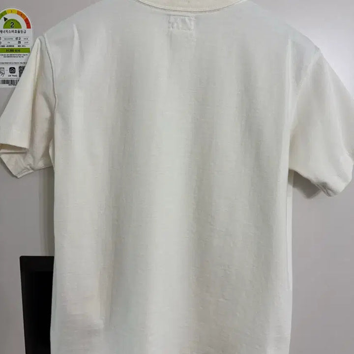 [BUNJANG] Bronson Light Beige Short Sleeve T-Shirt (L) / 브론슨 연한 베이지 반팔 티셔츠 라지 L