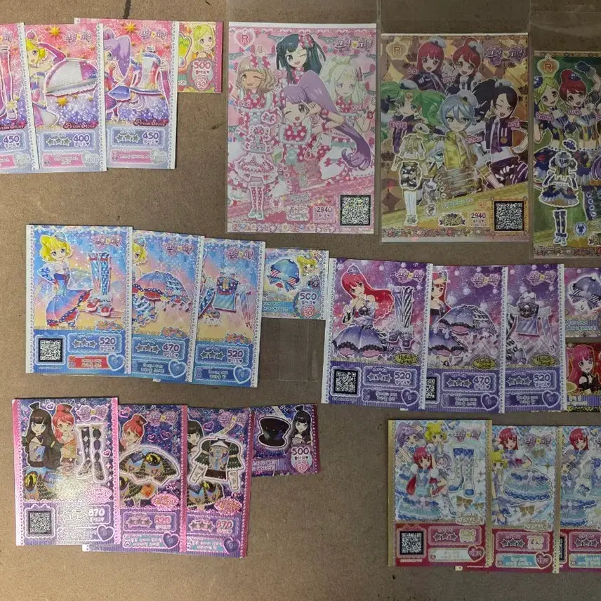 [BUNJANG] Pripara Promotional Tickets Bundle Set / 프리파라 프로모 티켓 일괄판매