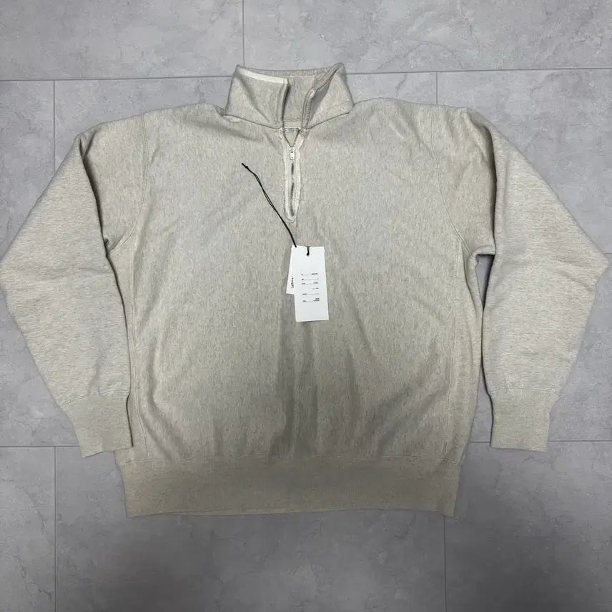 [BUNJANG] Ap Rr EsSe 25sap Oatmeal Half Zip-up Size 3 / 아프레쎄 25sap 오트밀 하프집업 판매