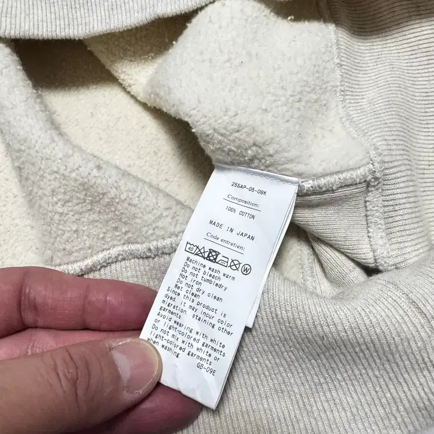 [BUNJANG] Ap Rr EsSe 25sap Oatmeal Half Zip-up Size 3 / 아프레쎄 25sap 오트밀 하프집업 판매