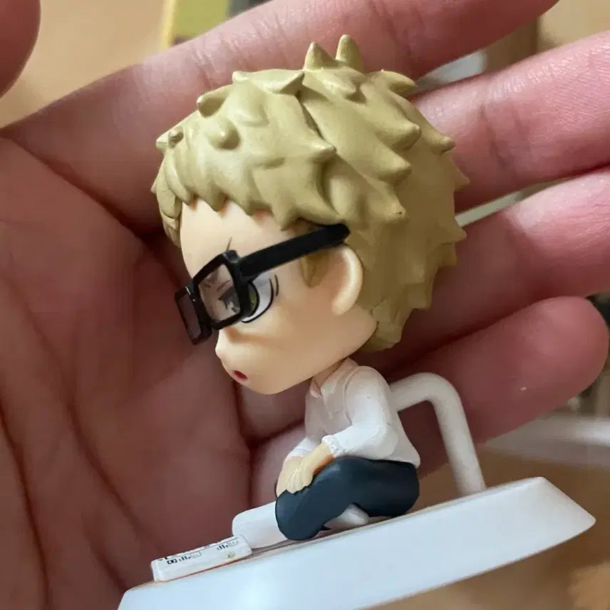 [BUNJANG] Haikyuu!! Tsukishima Chibi-큥 Tokyo Expedition Road Figure / 하이큐 츠키시마 치비큥 도쿄원정의길