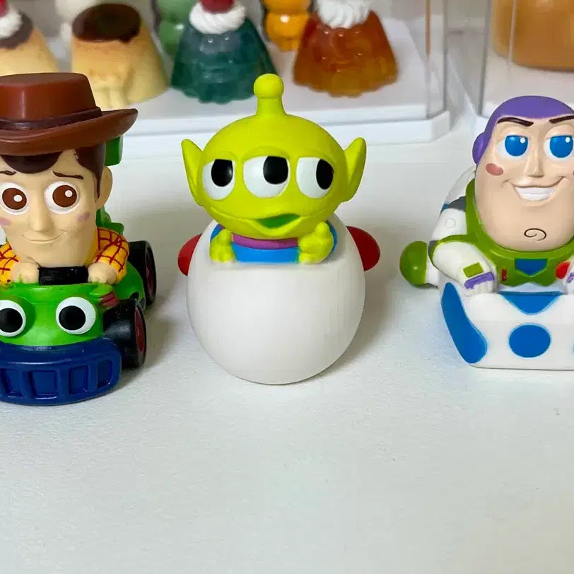 [BUNJANG] Toy Story Woody/Buzz/Alien Gacha Set / 토이스토리 우디/버즈/외계인 가챠 세트
