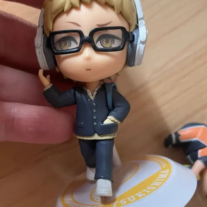[BUNJANG] Haikyuu!! Tsukishima Kei Chibi-큥 "Walking Home" Figure / 하이큐 치비큥 하교중 츠키시마