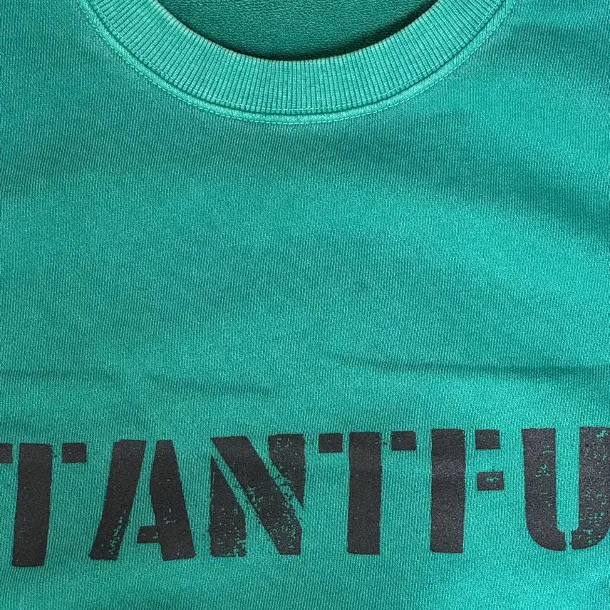 [BUNJANG] Instantfunk Pigment Mint Sweatshirt / [2] 인스턴트펑크 피그먼트 민트 맨투맨