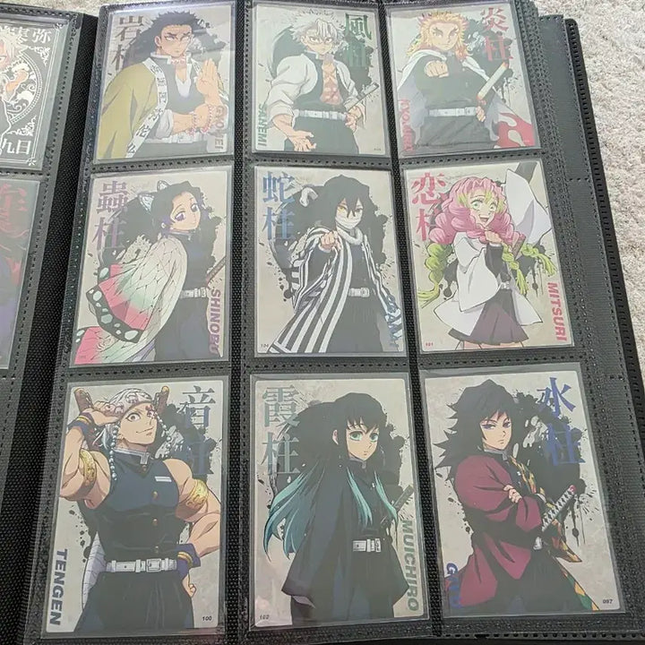 [BUNJANG] Demon Slayer: Mugen Train Arc File Set with Cards / 귀멸의칼날 한국한정 스페셜카드 하이라이트픽 카드팩 수집한거 팝니다.