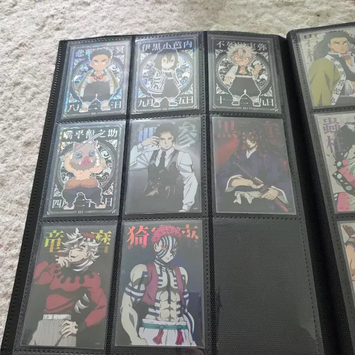 [BUNJANG] Demon Slayer: Mugen Train Arc File Set with Cards / 귀멸의칼날 한국한정 스페셜카드 하이라이트픽 카드팩 수집한거 팝니다.