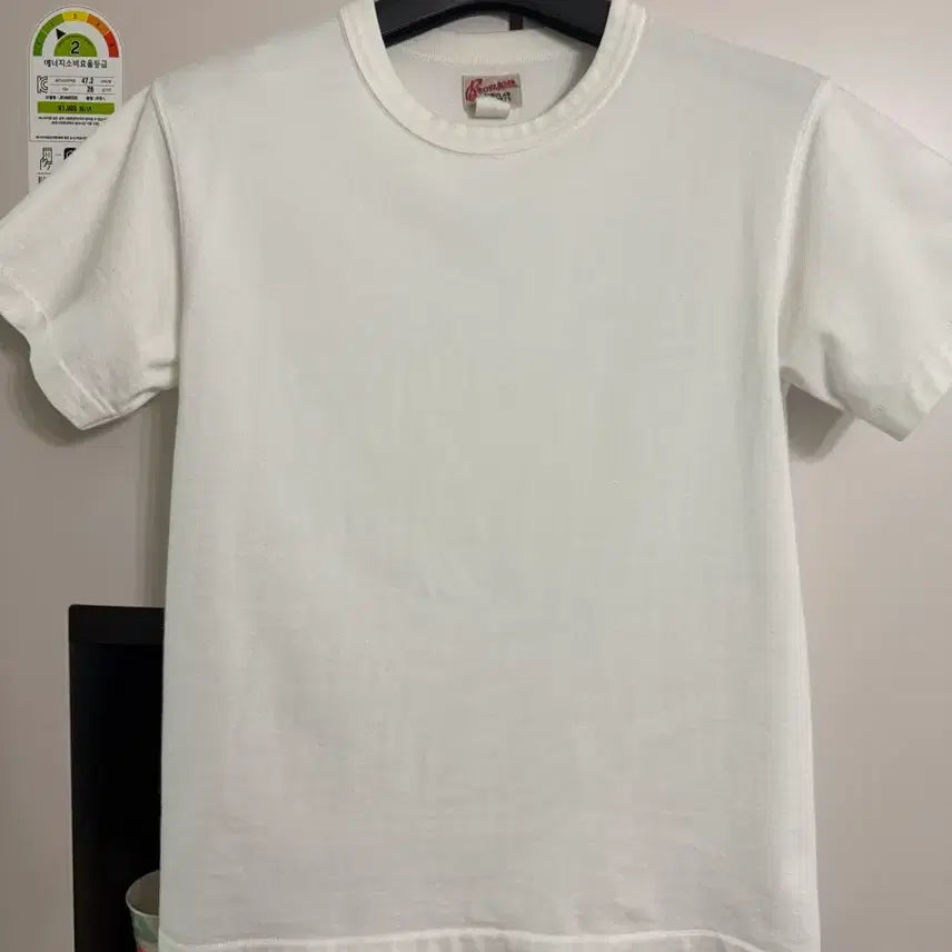 [BUNJANG] Bronson White T-Shirt Medium / 브론슨 화이트 반팔 티셔츠 미디엄 m