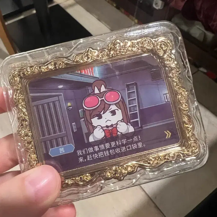 [BUNJANG] Akane Hozuki Ace Attorney Space Butterfly Tie Cat Magnet Hangzhou Pop-up / [호즈키 아카네] 역전재판 스페이스 나비넥타이 고양이 마그넷 항저우팝업