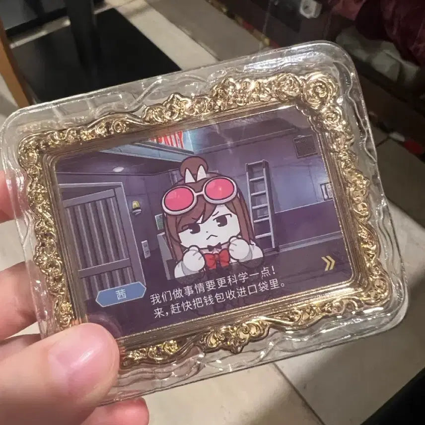 [BUNJANG] Akane Hozuki Ace Attorney Space Butterfly Tie Cat Magnet Hangzhou Pop-up / [호즈키 아카네] 역전재판 스페이스 나비넥타이 고양이 마그넷 항저우팝업