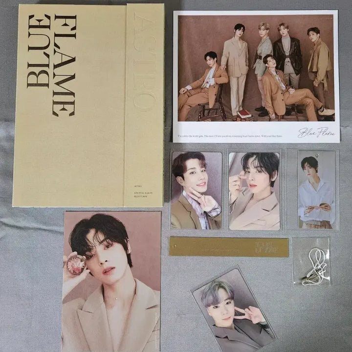 [BUNJANG] ASTRO Blue Flame Cha Eun Woo Photocard Bundle Set / astro blue flame cha eun woo 차은우