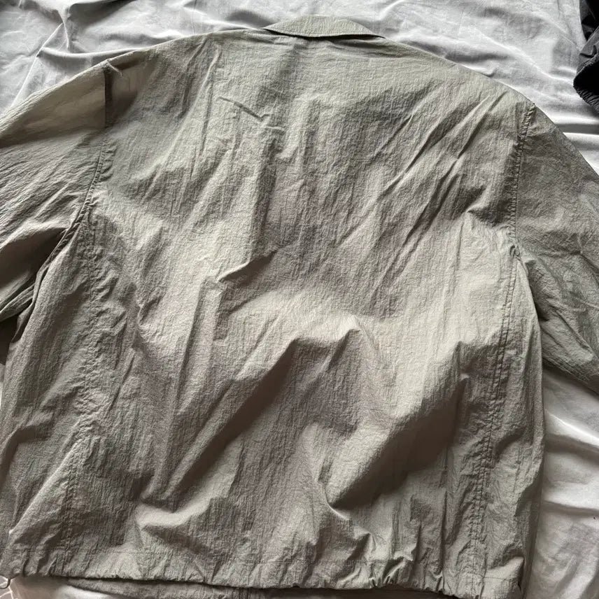 [BUNJANG] Momento Sheer Zip-Up Shirt / 아모멘토 멘 sheer zip up shirts 집업 셔츠