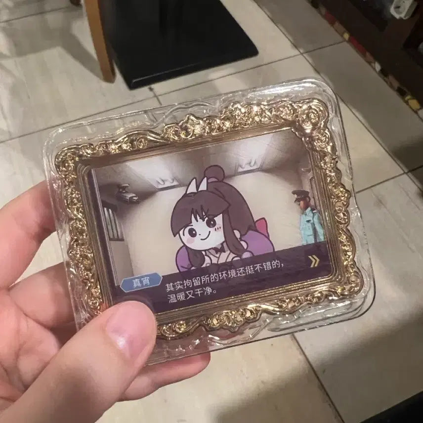 [BUNJANG] Ayasato Mayoi Ace Attorney Space Bowtie Cat Magnet Hangzhou Pop-up Exclusive / [아야사토 마요이] 역전재판 스페이스 나비넥타이 고양이 마그넷 항저우팝업