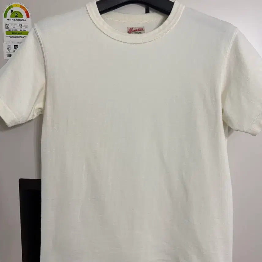 [BUNJANG] Bronson Light Beige Short Sleeve T-Shirt Medium / 브론슨 연한 베이지 반팔 티셔츠 미디엄 m