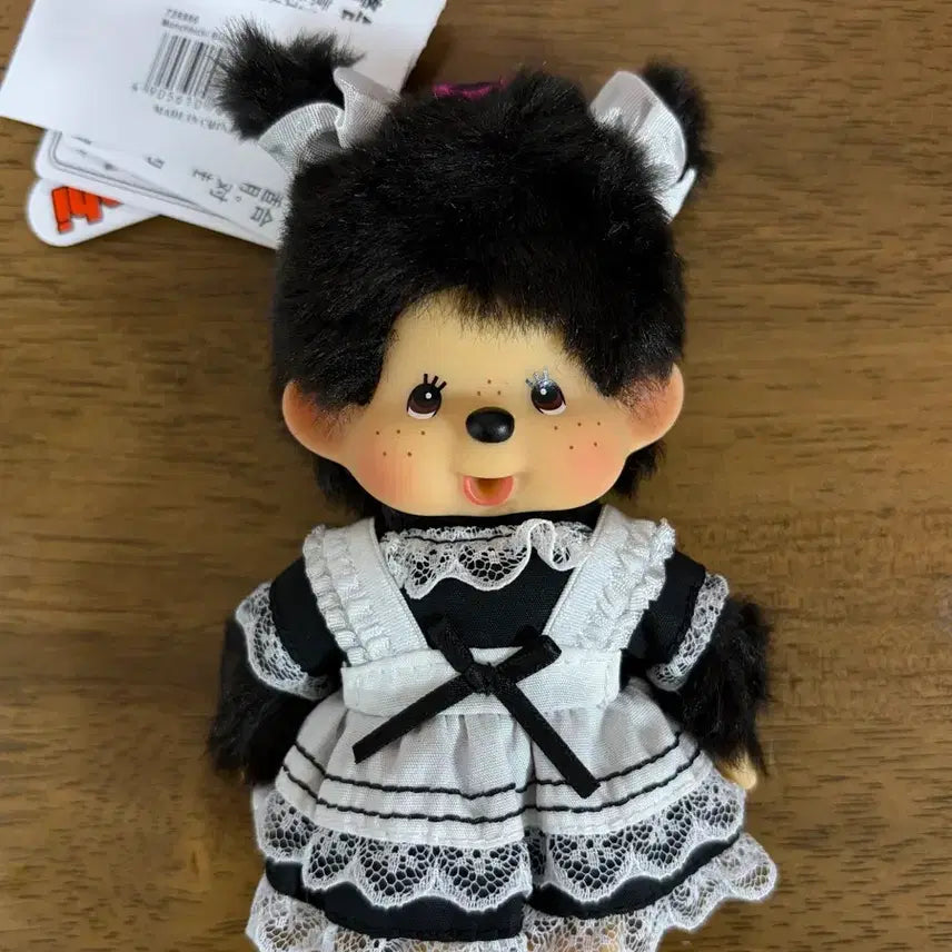[BUNJANG] Hong Kong Exclusive Maid Monchhichi Mascot / 홍콩 몬치치 메이드 마스코트