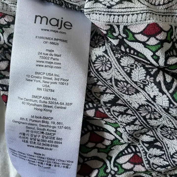 [BUNJANG] Maje Summer Chiffon Dress / 마쥬 2 한여름 쉬폰 원피스. 샤틴.산드로.레니본.오즈세컨.띠어리.미샤.