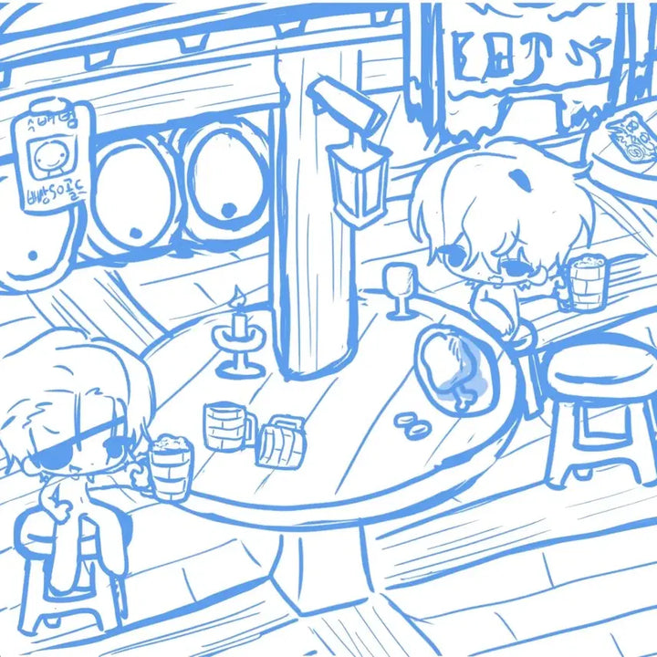 [BUNJANG] Token Art Commission (Fixed Pose) / 커미션